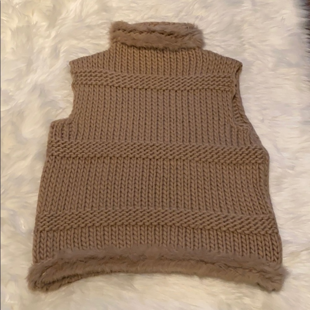 Love Sex Money sleeveless Wool Sweater